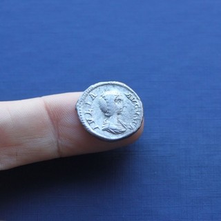 Imperial Roman Silver Coin Denarius Of Julia Domna c 196 AD