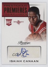 2013 Panini Prestige Prestigious Premieres Signatures Isaiah Canaan #40 Auto 4f5