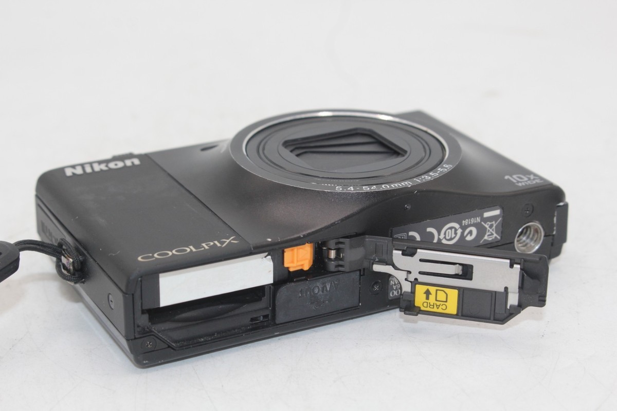 Nikon COOLPIX S8000 14.2MP Digital Camera - Black for sale online