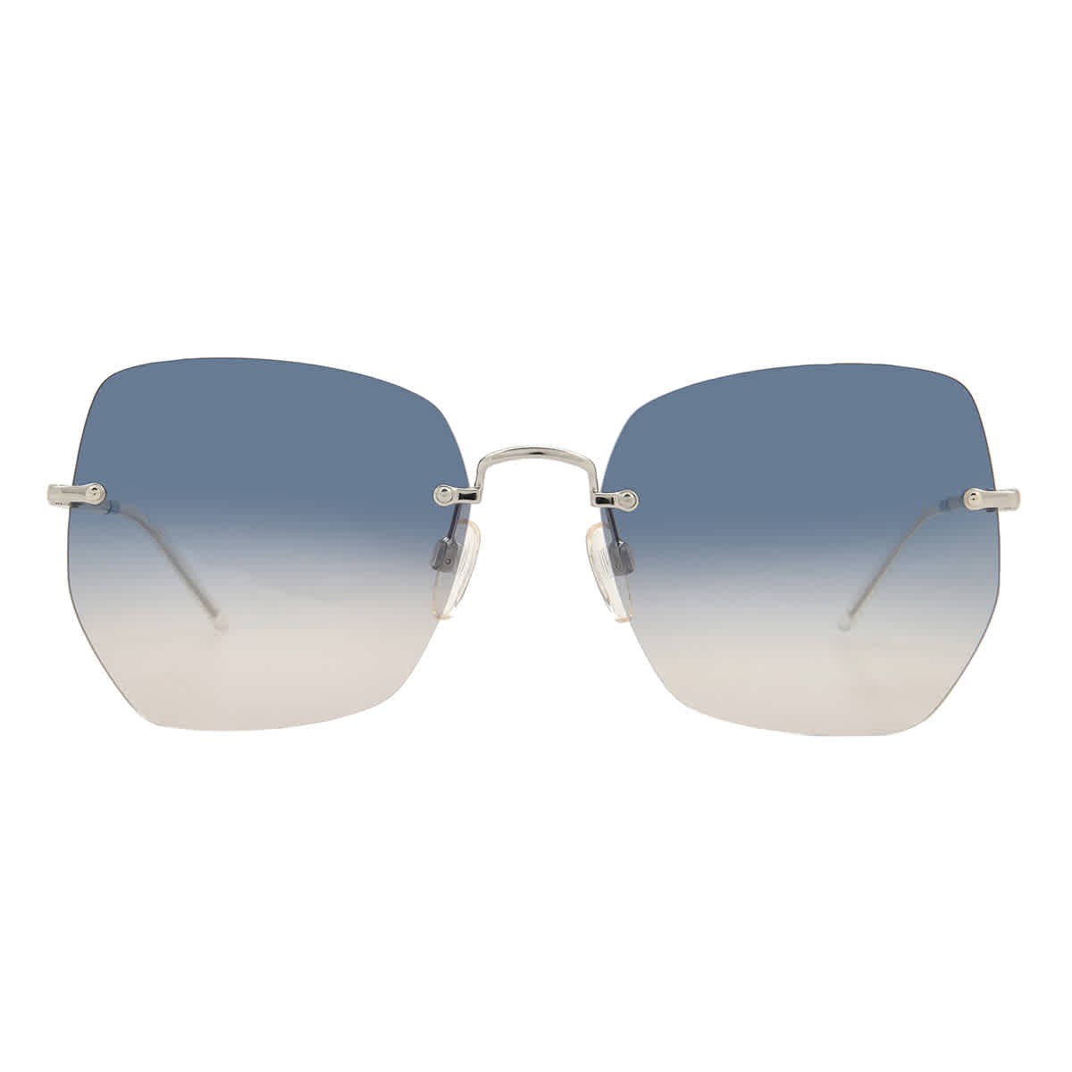 Женские солнцезащитные очки Tommy Hilfiger Blue Gradient Butterfly TH 1667S 0KUFI4 57 8490₽