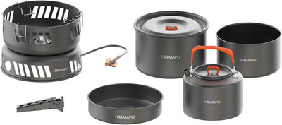 Fire Maple Versatile Outdoor Cooking Set Gas Stove Aluminum, Compact & Durable C