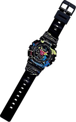 Casio Baby-G Splatter Pattern Street Art Ladies Watch BA-120SPL-1A