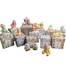 Lot of 11 Enesco Cherished Teddies 1998-99 w/Reunion Event Fig, Limited Ed. Figs
