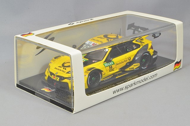 Spark SG635 1/43 DEUTSCHE POST BMW M4 DTM NO.16 WINNER RACE2
