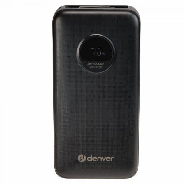 4078990 Denver Denver PQC-20065 batteria portatile 20000 mAh Nero