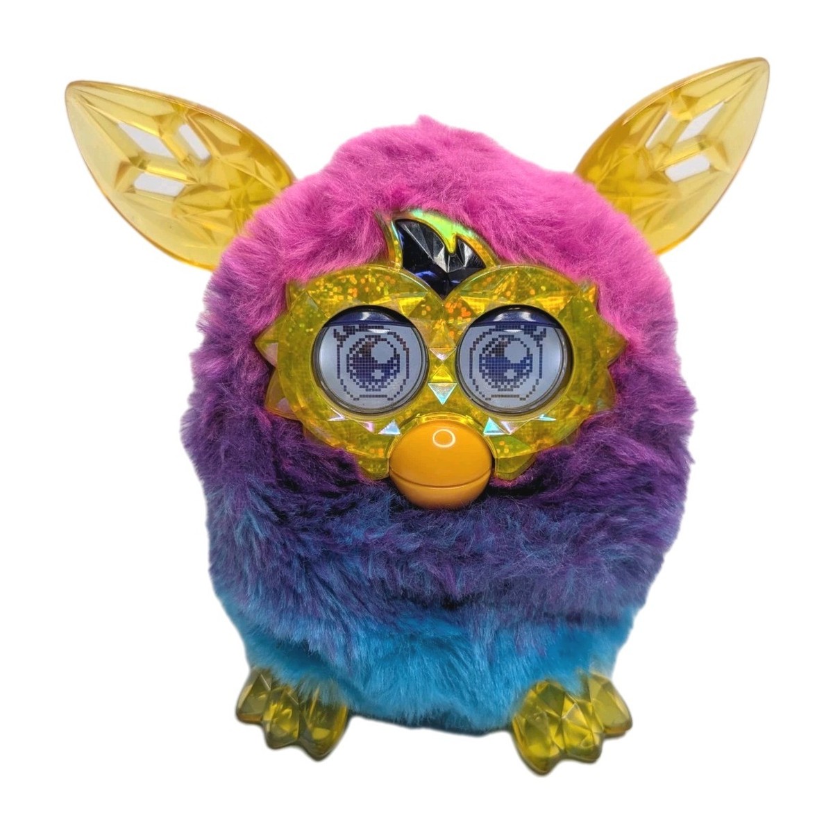 Furby Boom Crystal Series Pink Blue Electronic Talking Pet Ages 6+