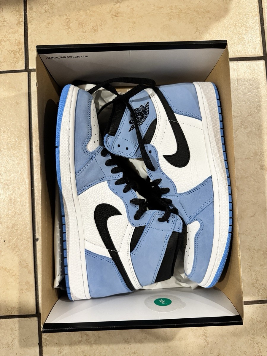 Size 10 - Jordan 1 Retro OG High University Blue 194501136129| eBay