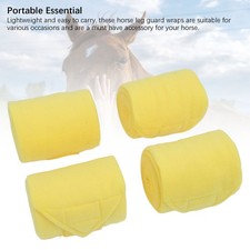 Horse Leg Wrap 4PCS Stylish Soft Fleece Horse Leg Bandage For Training