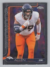 Zach Allen 2025 Topps Chrome Denver Broncos