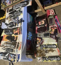  Lot Of 22 Synthetic Hair , Braid Hair , Different Colors Sizes And Styles