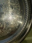 Vintage WM Rogers 162 Silver‑Plated Tray  15" Round Serving Platter — photo 6