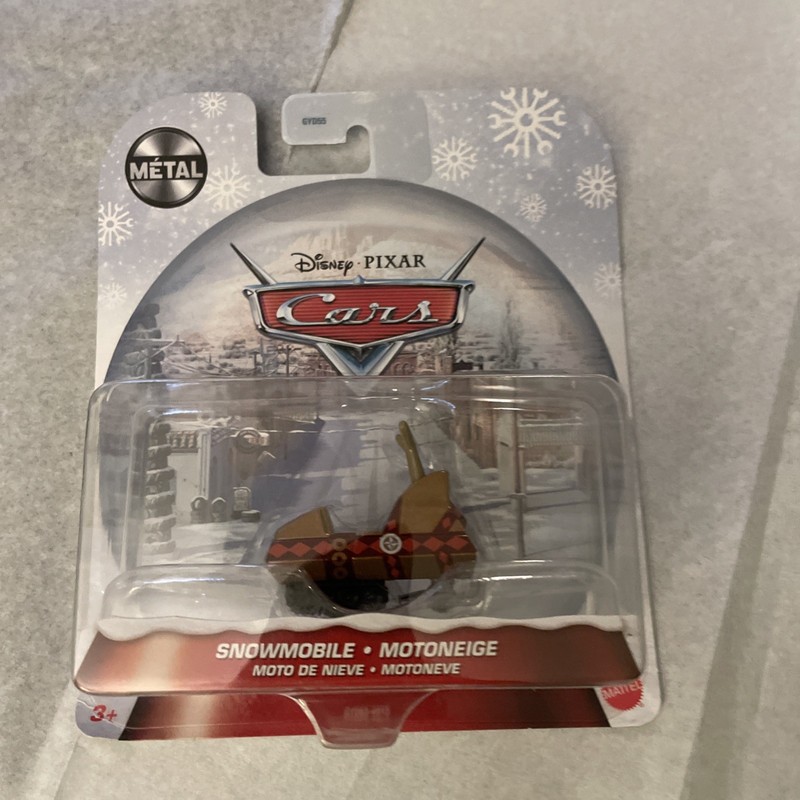 Disney Pixar Cars Holiday Christmas Special Edition Winter Series Snowmobile New