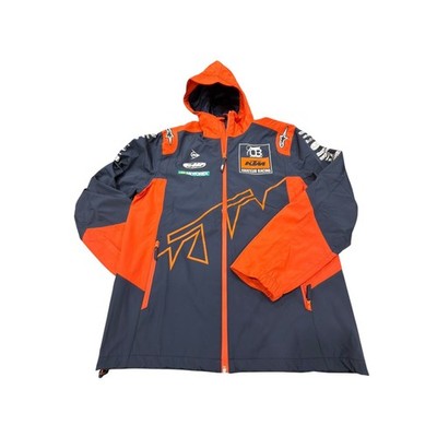 Red Bull KTM Racing Team Jacket Men Small Blue Orange Amateur