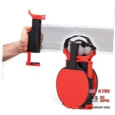 Everywhere Table Tennis Net & Paddle Set - Play Ping Pong (Pack of 1)