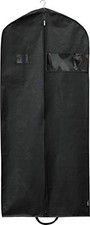 Simplehousware 60-Inch Heavy Duty Garment Bag for Suits, Tuxedos, 60-Inch Long
