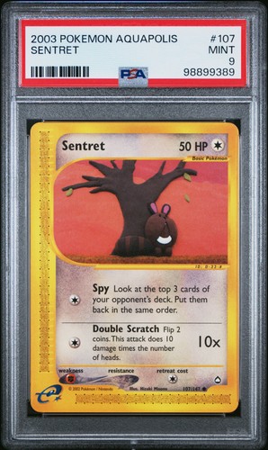 Sentret graded PSA 9 for sale on eBay