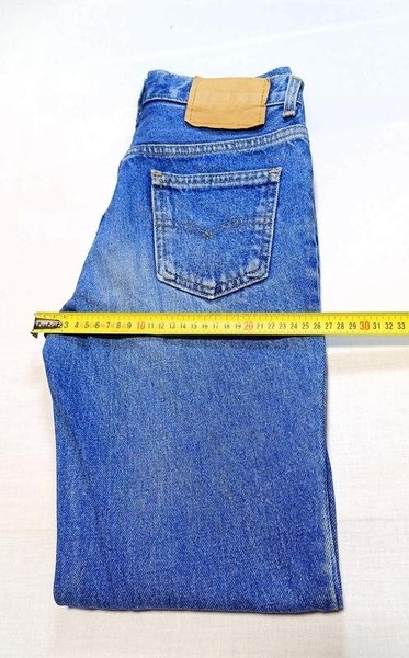 Men Levi's Jeans Turquoise Denim 28 / XS / 42