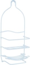 Curve Design Shower Caddy Over the Shower Head Rust Proof Bathroom Organization