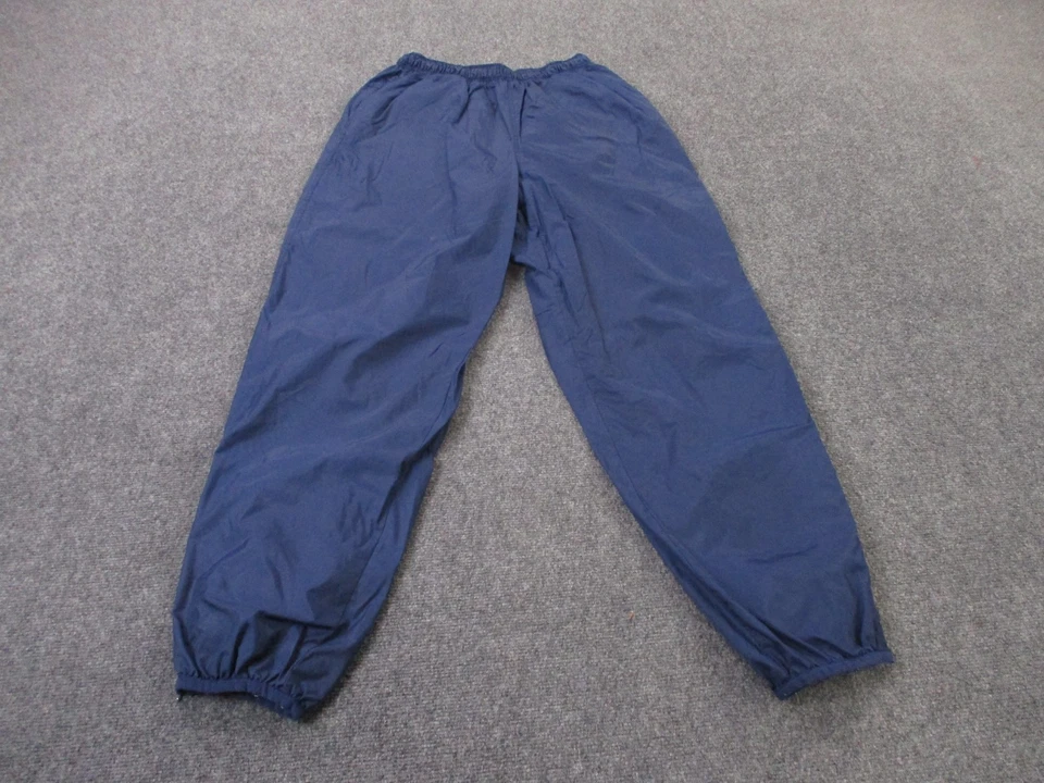 Pantalones deportivos Nike vintage para niños XL 16 18 para lluvia forrados con logotipo gimnasio pista deportiva Foto 2 de 4