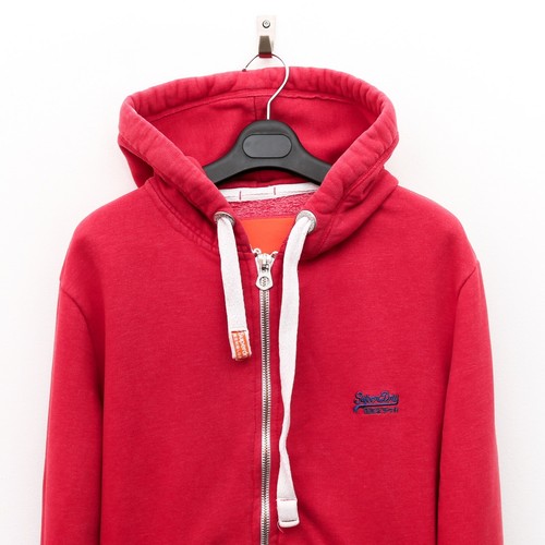 Superdry Orange Label Men S Red Hoodie 