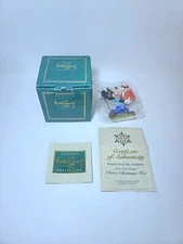 Walt Disney Classics Collection Plutos Christmas Tree Ornament 1995 Mickey Mouse