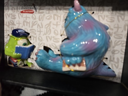 Disney Pixar Monster's University Mike & Scully Salz & Pfefferstreuer Brandneu - Bild 2 von 3