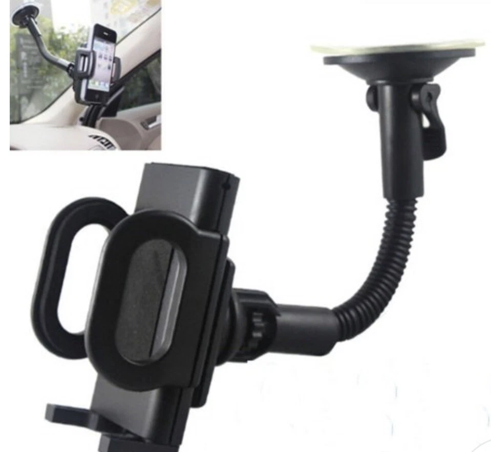 CAR SWIVEL AIR FRAME VENT HOLDER + PHONE IN CAR WINDSCREEN SUCTION MOUNT/ STAND - Image 4 of 4