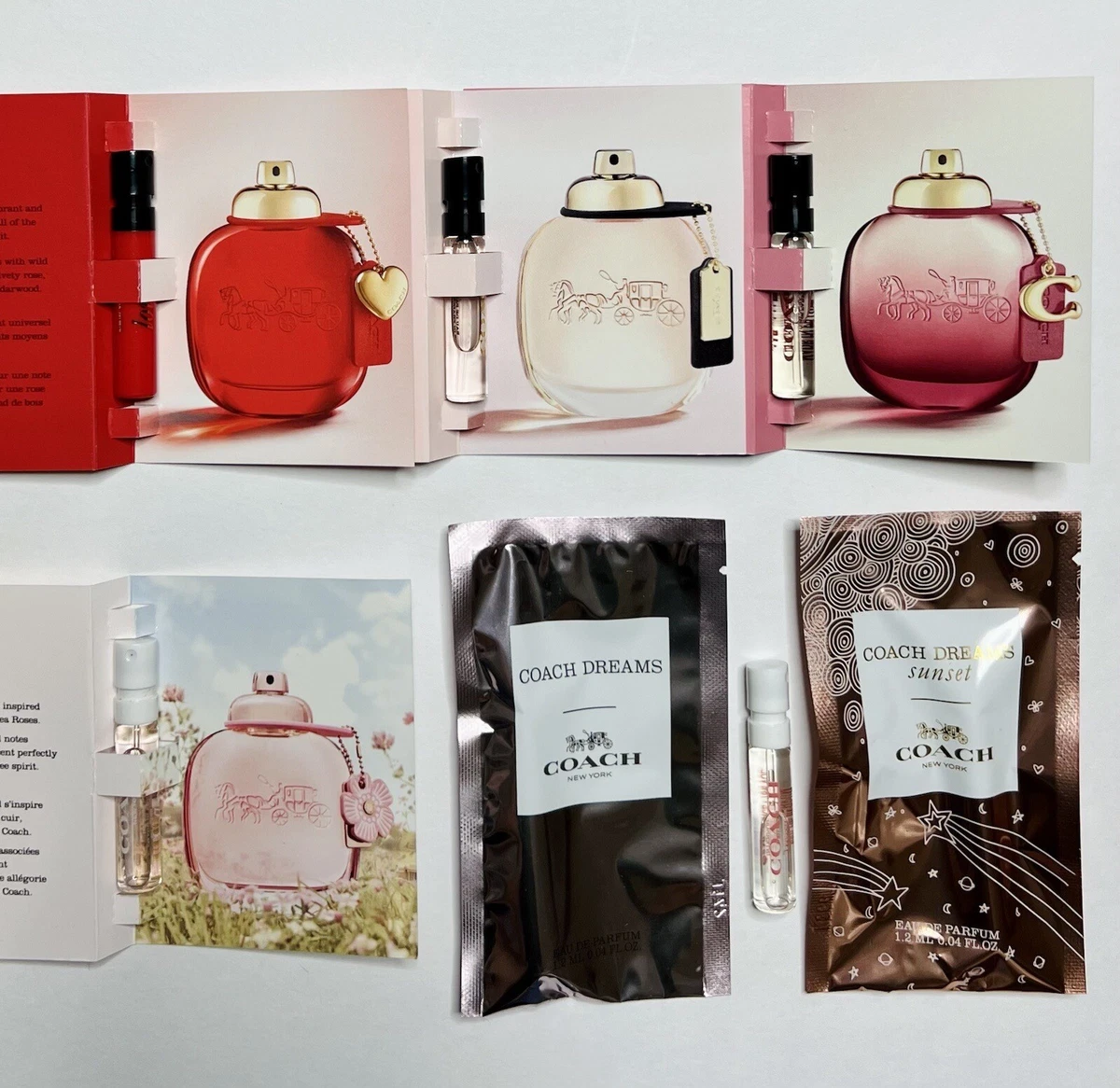 Louis Vuitton Women Perfume Collection Sample Vials Spray 2ml/0.06oz 6Pc  Set