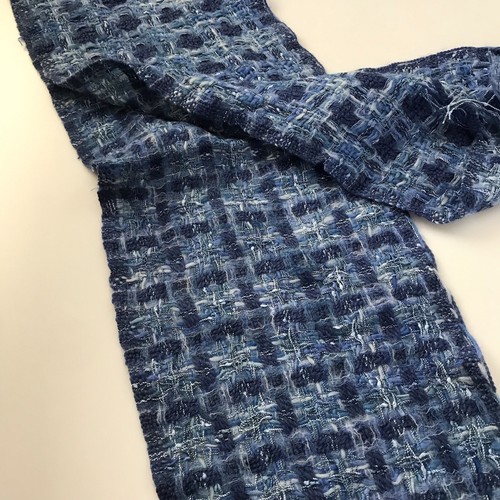Suantrai Wool Scarf Pure Wool Colorful Open Blue Ireland Irish Boho - Picture 9 of 15