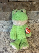 Ty Cuddlys NWT 8” Floyd The Stuffed Plush Frog