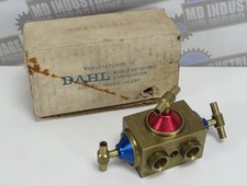 DAHL DEMI Needle Valve M3 - 1/4" NPT (NEW in BOX)
