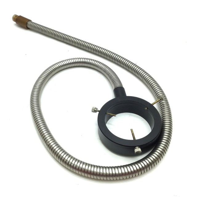 Fiber Optic Light Ring, 36" Length, 16mm Input, 10mm Bundle, 64mm Ring