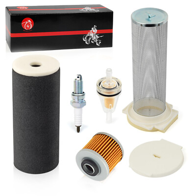 #ad 98 01 For Yamaha Grizzly 600 YFM600F 4x4 Air Filter Kit Guide END CAP OIL FILTER $23.33