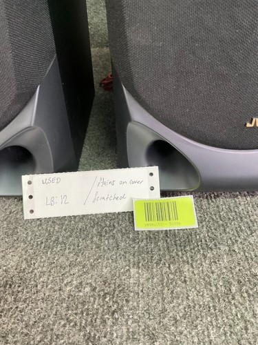 JVC SP‑D301 Bookshelf Speakers 🎵 60 W Black Pair 🔊 - Picture 3 of 15