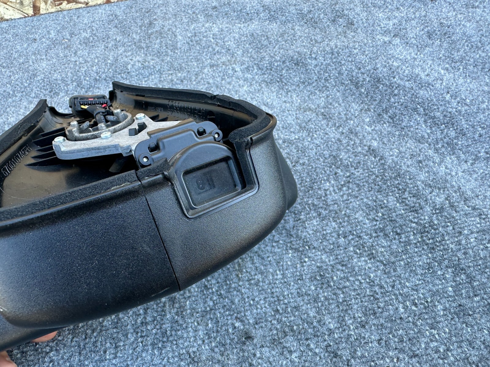 INTERIOR REAR VIEW MIRROR BLACK ASSEMBLY OEM 74K 14-20 MASERATI GHIBLI Q4