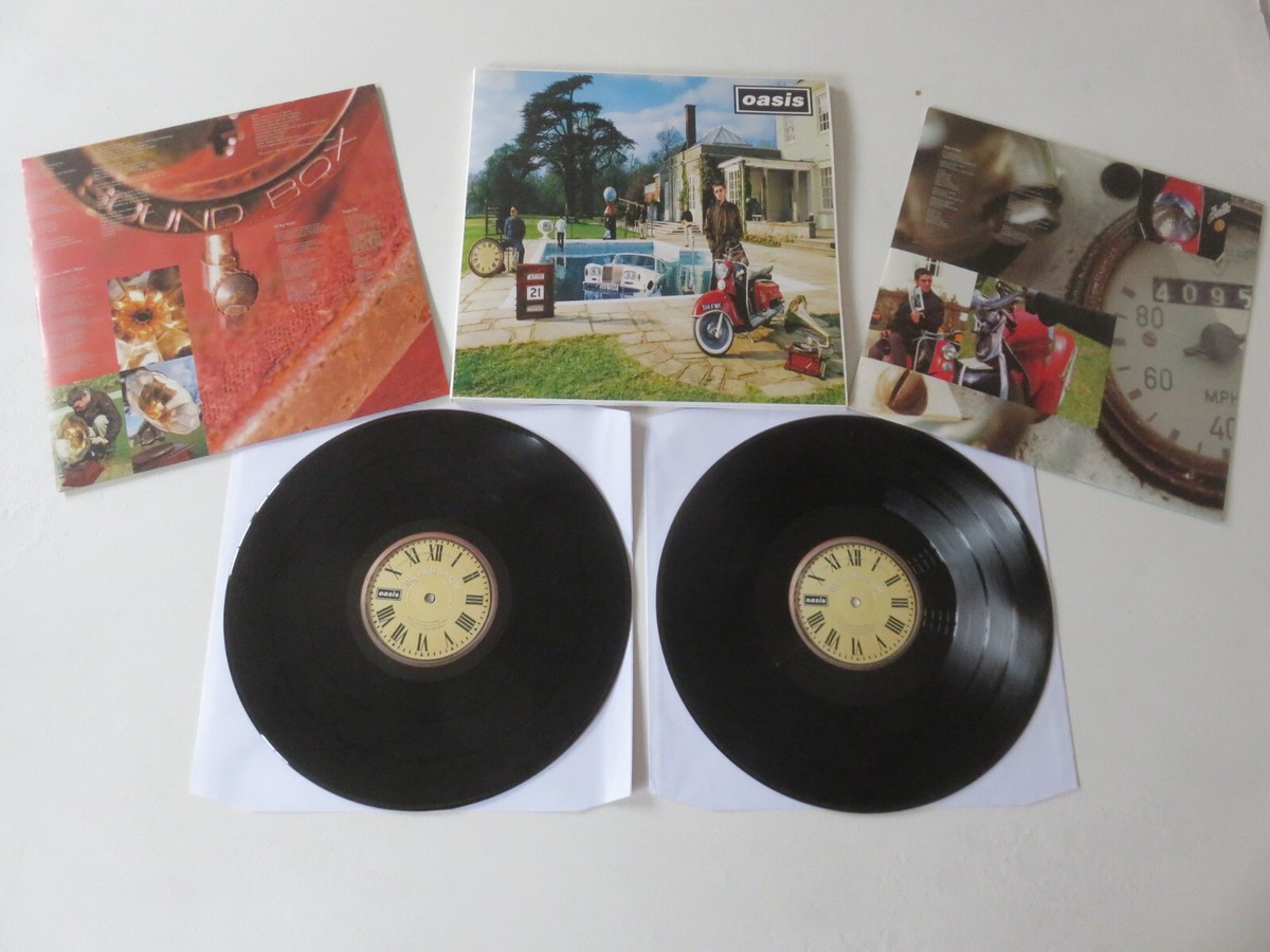 OASIS Be Here Now ORIGINAL 1997 CREATION UK 1ST PRESSING 2 x VINYL