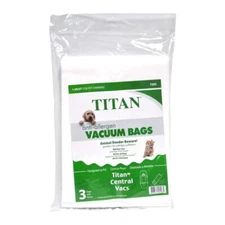 Fits For Titan Paper Bags For TCS5702,TCS6602 Central Vac Models 3 PK # T505