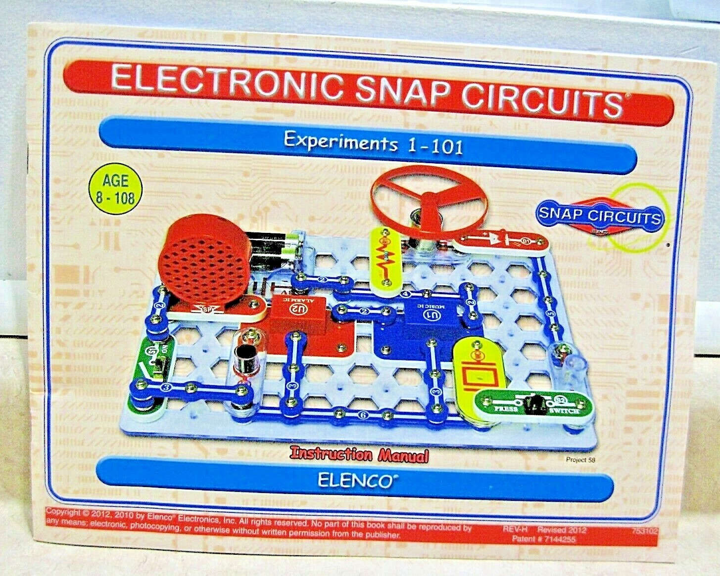 electronic snap circuits 300