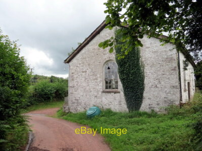 Foto 6x4 Capel Beili Du / Beili Du Chapel Heol fach yn mynd heibio i Gap c2012