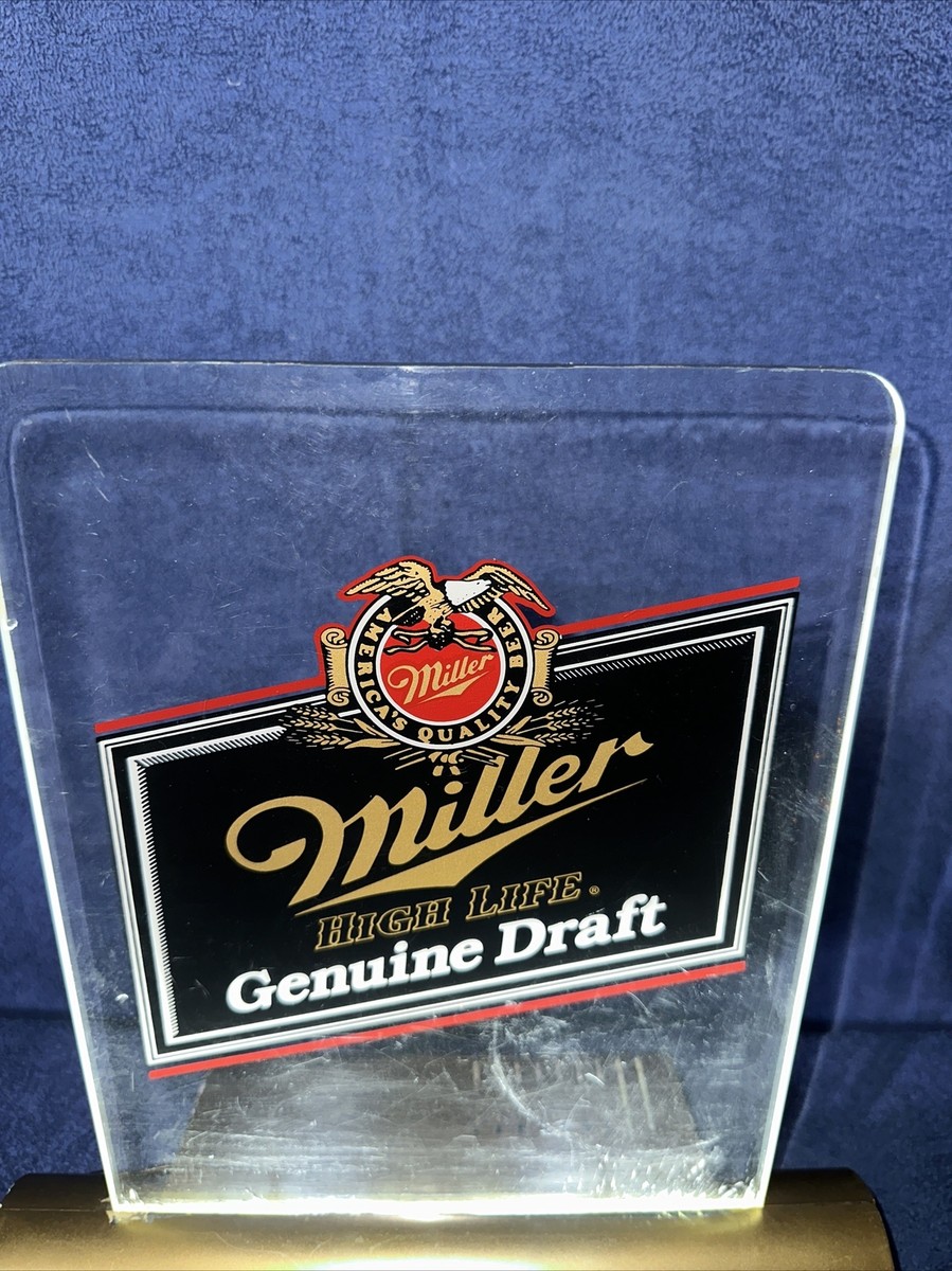 VINTAGE MILLER GENUINE DRAFT BEER LIGHT UP REGISTER SIGN | eBay