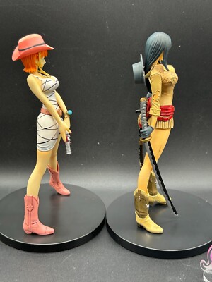 BANPRESTO One Piece DX Girls Snap Collection 3 Figure Nami & Robin