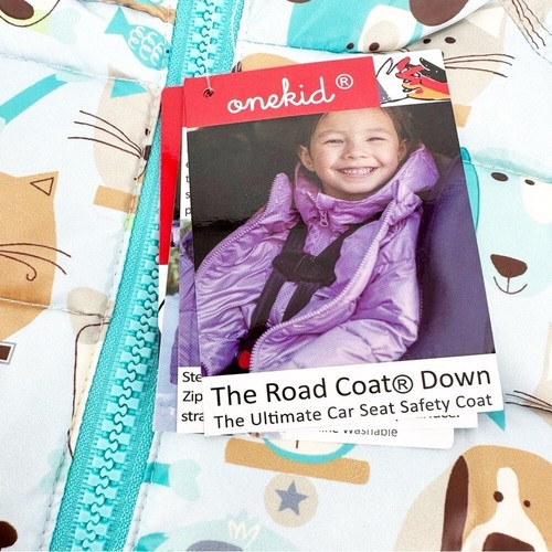 NWT OneKid The Road Coat Down Size 12 Months - Afbeelding 4 van 8