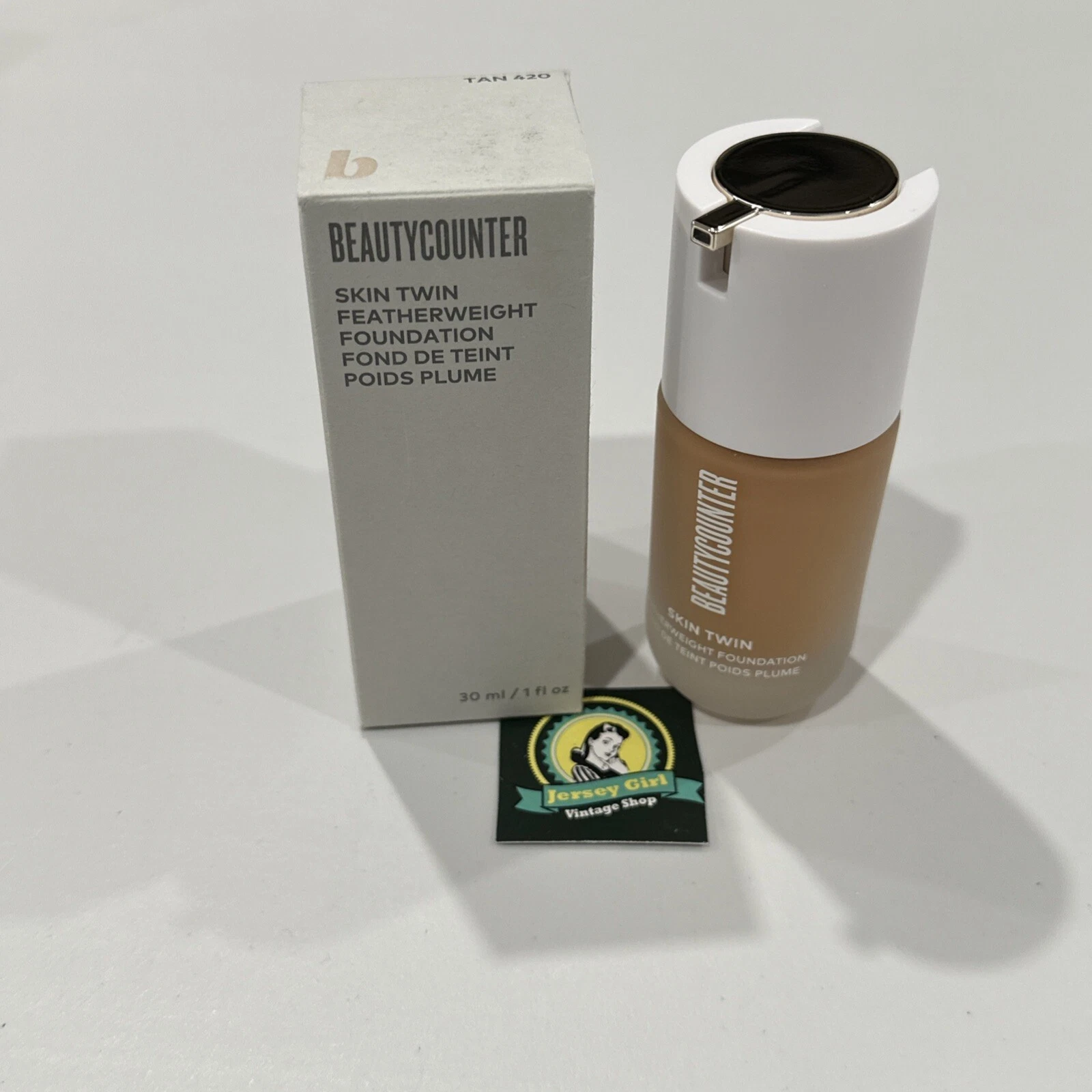 [ Tan 420 ] BeautyCounter Skin Twin Featherweight Foundation 30 ml / 1 fl oz