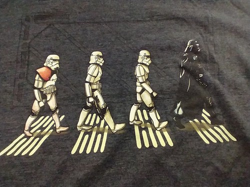 Camiseta temática Star Wars Beatles talla XL - Imagen 4 de 4