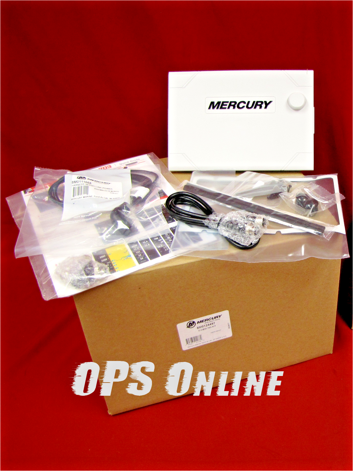 New Mercury OEM Vessel View 703 Part # 8M0124497 - Display Only | eBay