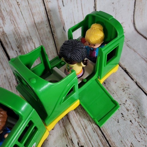Fisher Price Little People Friendly Passengers Train 3 Figuren SOUND LIGHTS WORK - Bild 4 von 9