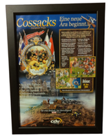 ✅Cossacks - (Pc) ✅ Merchandise, Werbung, Werbeblatt, Poster✅Gerahmt✅