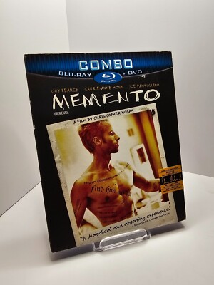 Memento (Blu-ray, 2000) 10th Ann. Special Ed., RARE/OOP, Including Slipcover