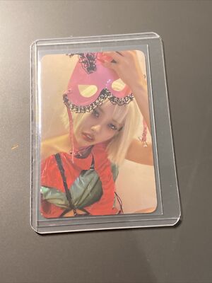 Official kpop girl group official Soyeon (G)-idle - I Love album  Photocard