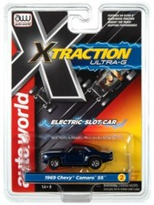 SC373-2B AUTO WORLD XTRACTION R35 1969 CHEVY CAMARO SS HO ELECTRIC SLOT CAR
